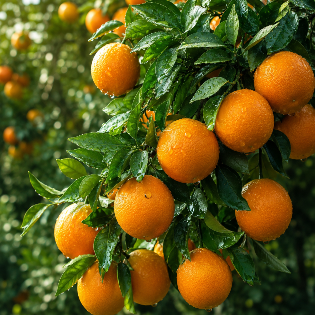 oranges fraîches de la ferme agridefi